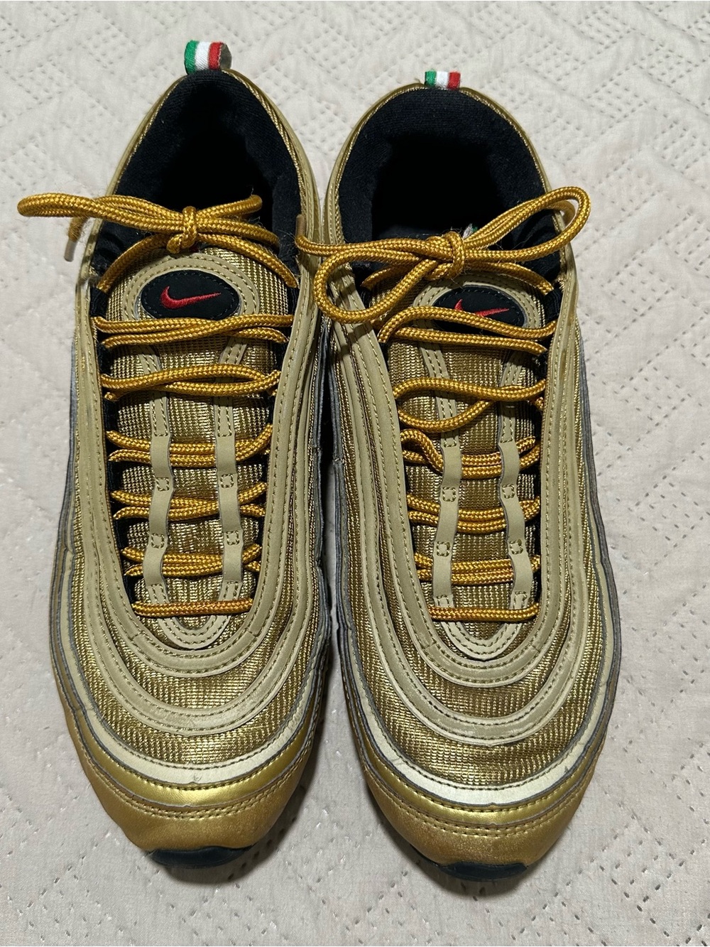 Nike Air Max 97 OG 'Metallic Gold' Men’s. Size 9.5